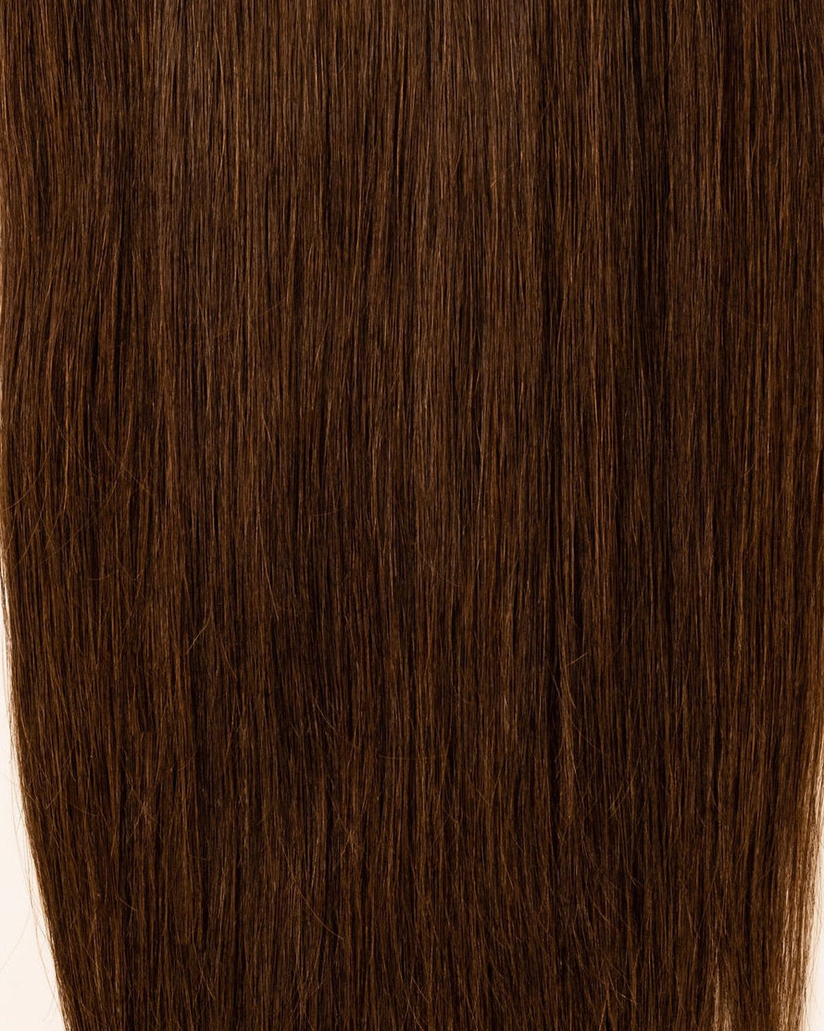LTS Invisible Clip-In 5 Piece Mocha Medium Brown 5 Hair Quality Close Up