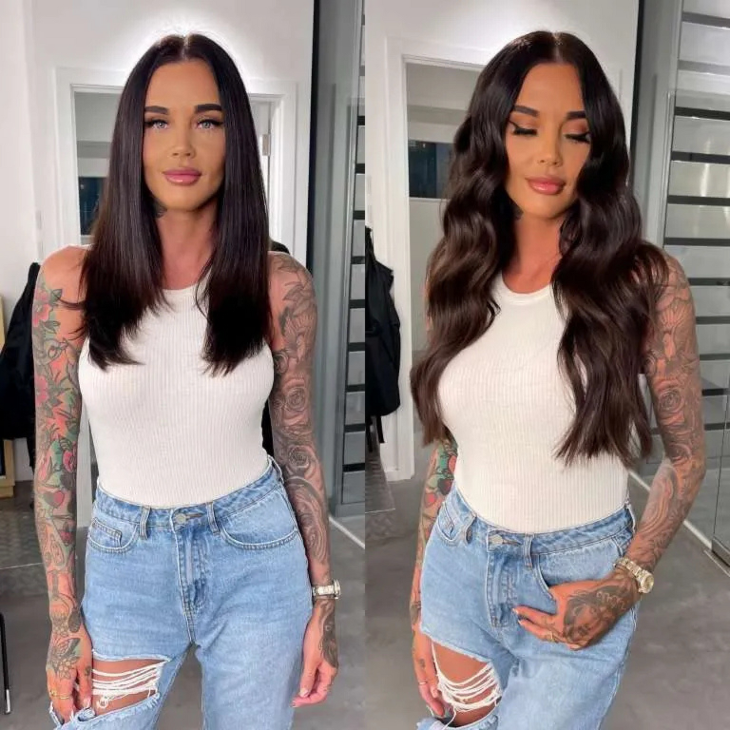 Love_The_Style_Classic_Lace_Clip_In_Human_Remy_Hair_Extensions_9_Piece_Set_Shade_5_Mocha__Medium_Brown