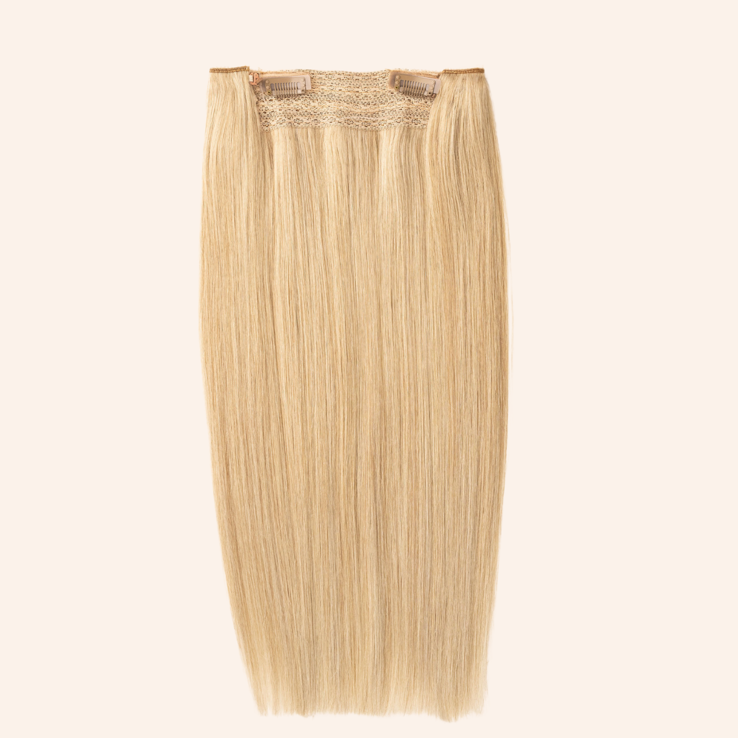 Love_The_Style_Human_Remy_Halo_Hair_Extension_Shade_23_Champagne_Blonde