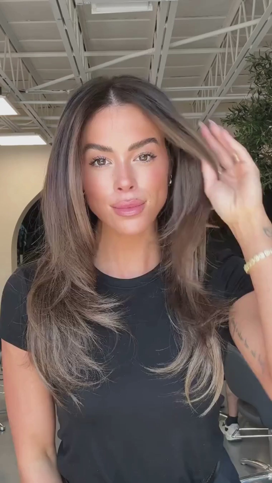 Love_The_Style_Human_Remy_Clip_In_Hair_Extension_Shade_5_Mocha_Medium+Brown