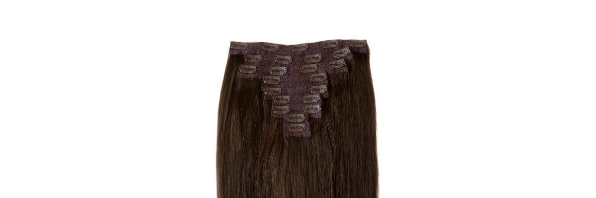 How to put in clip-in hair extensions by yourself at home