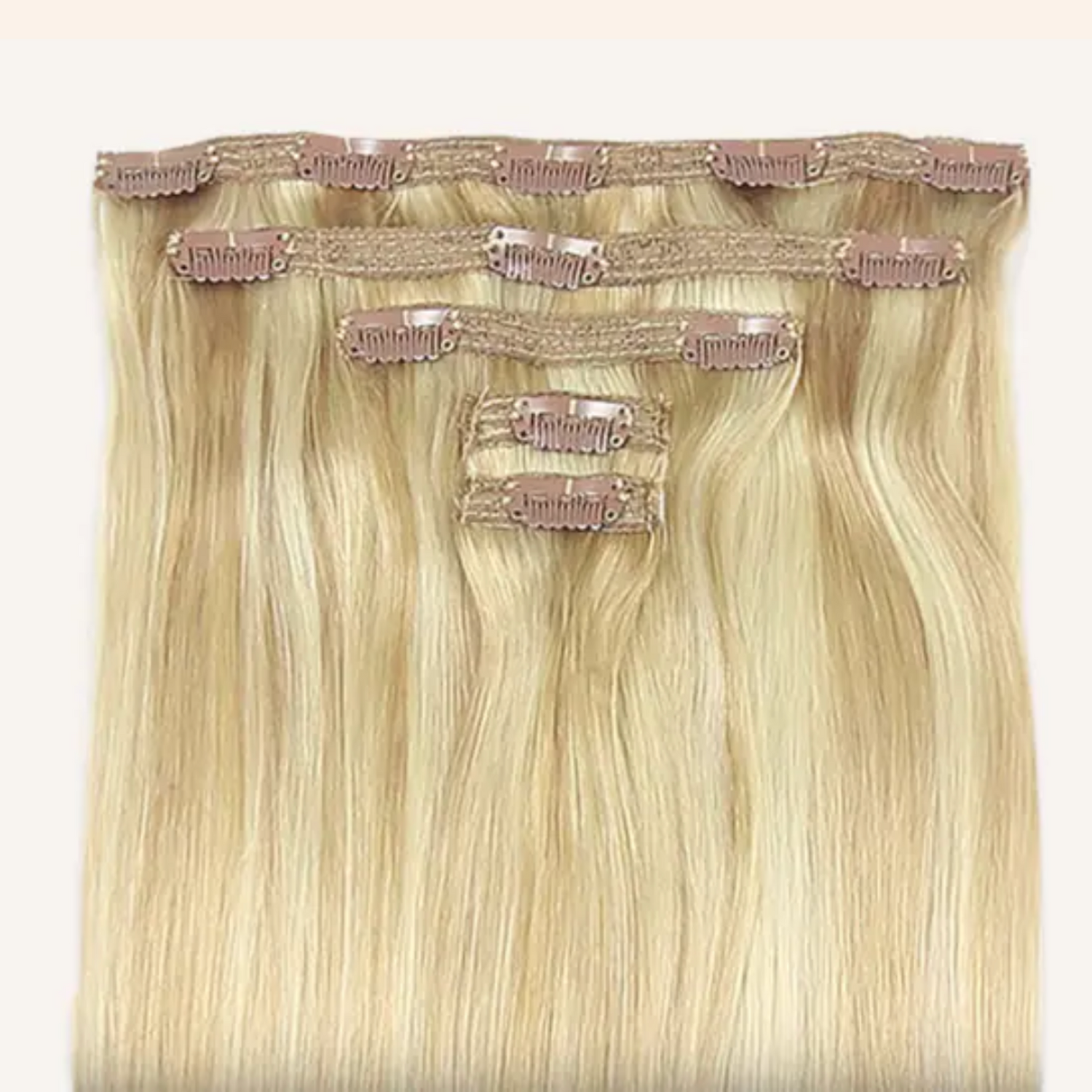 Classic Lace Clip in - 5 Piece Natural Volume - Human Remy Hair Extensions