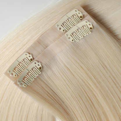 Invisible Clip-in - 2 Piece Face Framers - Blonde Shades
