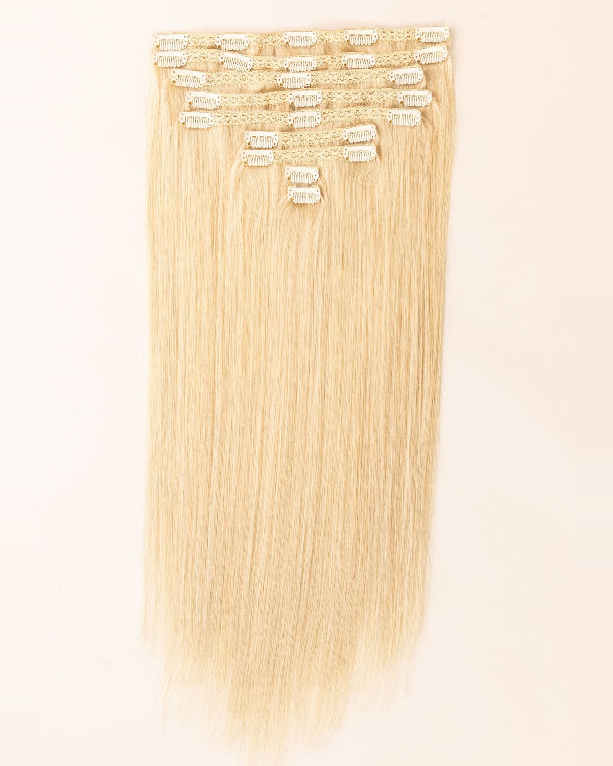 LTS Classic Lace Clip-In 9 Piece Beach Blonde 613 Full Product