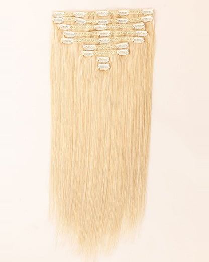 LTS Classic Lace Clip-In 9 Piece Beach Blonde 613 Full Product
