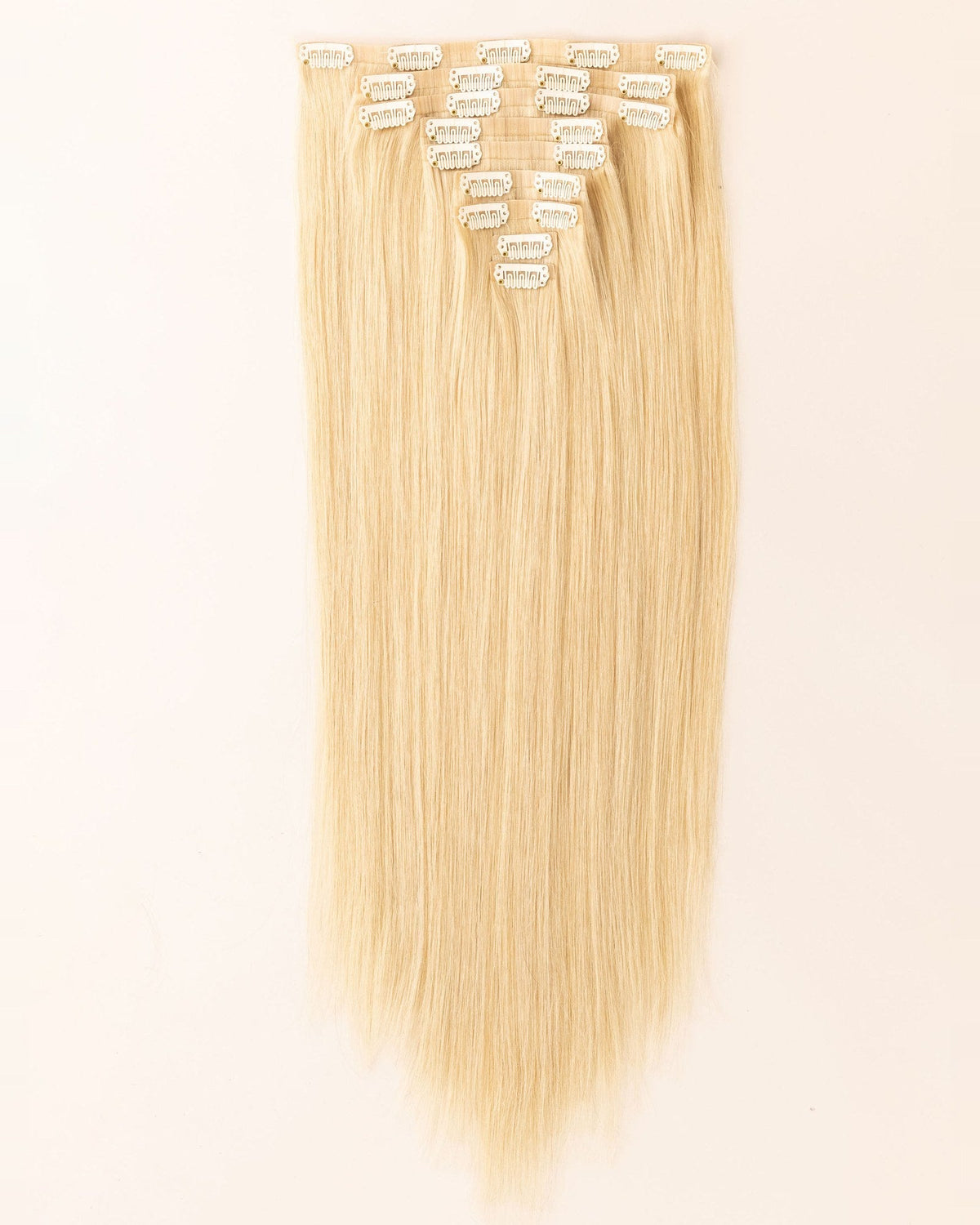 LTS Invisible Clip-In 9 Piece Beach Blonde 613 Full Product