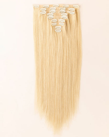 LTS Invisible Clip-In 9 Piece Beach Blonde 613 Full Product