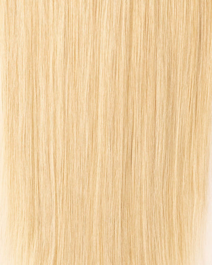 LTS Invisible Clip-In 9 Piece Beach Blonde 613 Hair Quality Close Up