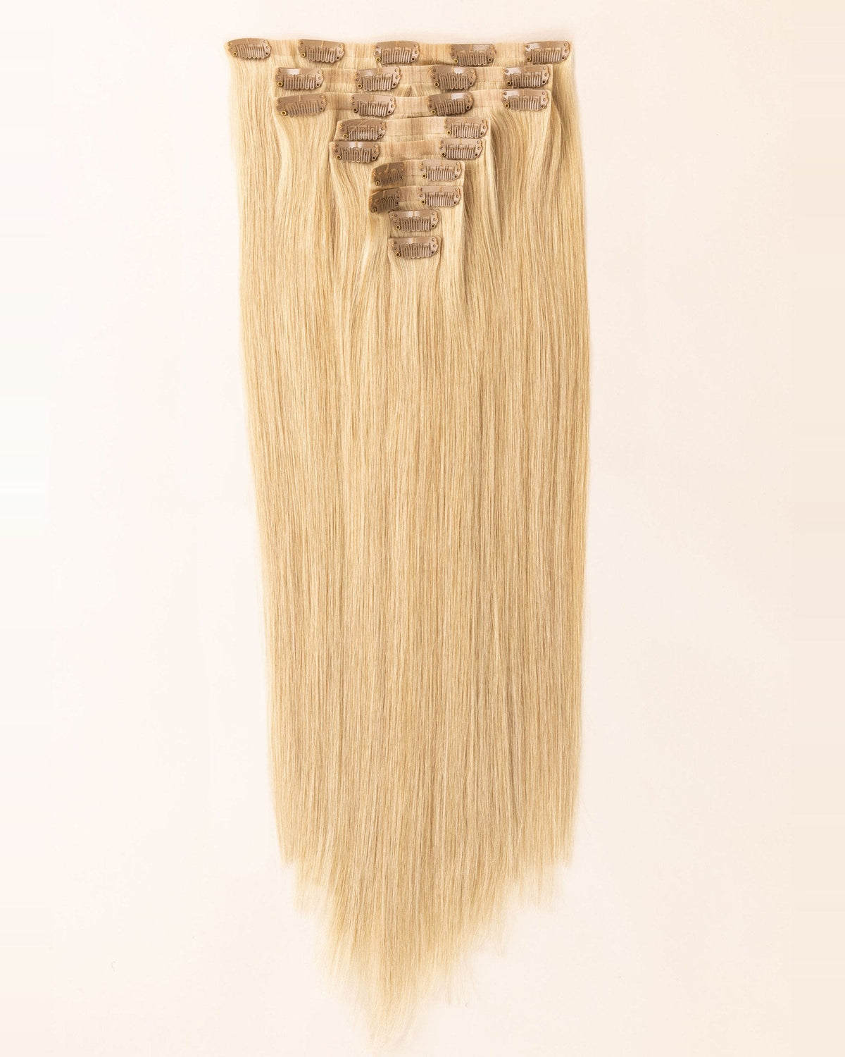 LTS Invisible Clip-In 9 Piece Champagne Blonde 23 Full Product