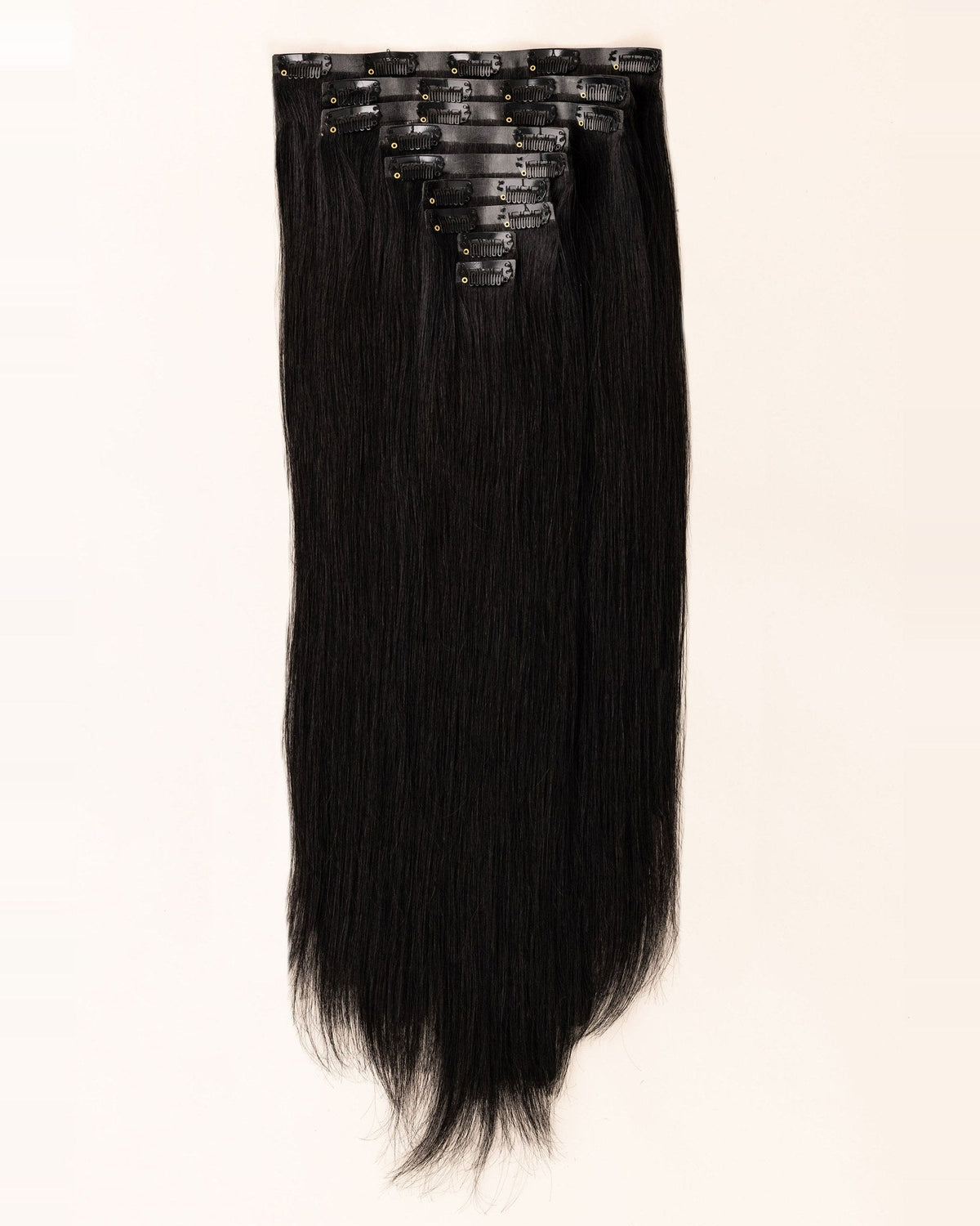 LTS Invisible Clip-In 9 Piece Jet Black 1 Full Product