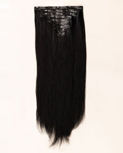 LTS Invisible Clip-In 9 Piece Jet Black 1 Full Product