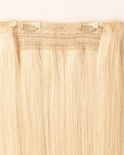 LTS Classic Lace Halo Beach Blonde 613 Attachment Close Up