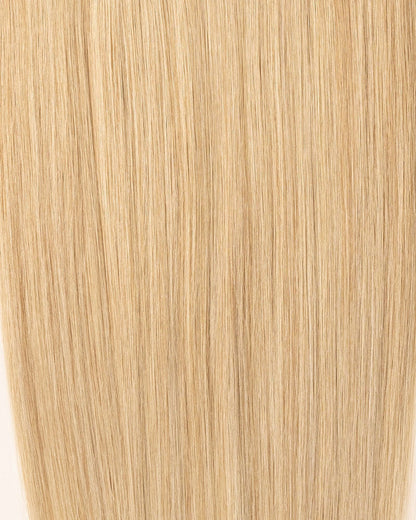 LTS Classic Lace Halo Champagne Blonde 23 Hair Quality Close Up
