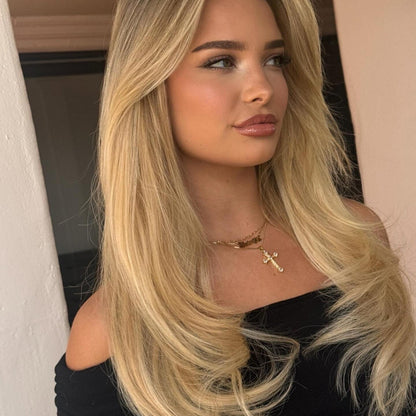 Love_The_Style_Invisible_Clip_In_2_Piece_Face_Framers_Blonde_Shades_Shade_23_Champagne_Blonde