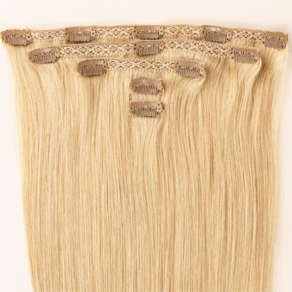 Classic Lace Clip in - 5 Piece Natural Volume - Human Remy Hair Extensions